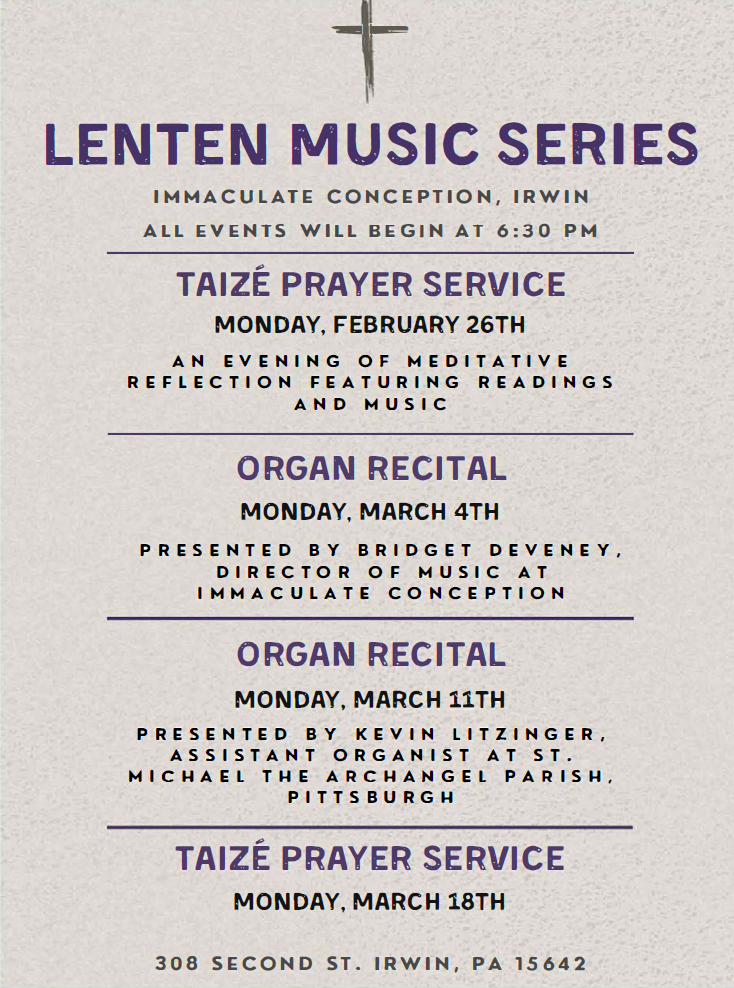 Lenten Music Series