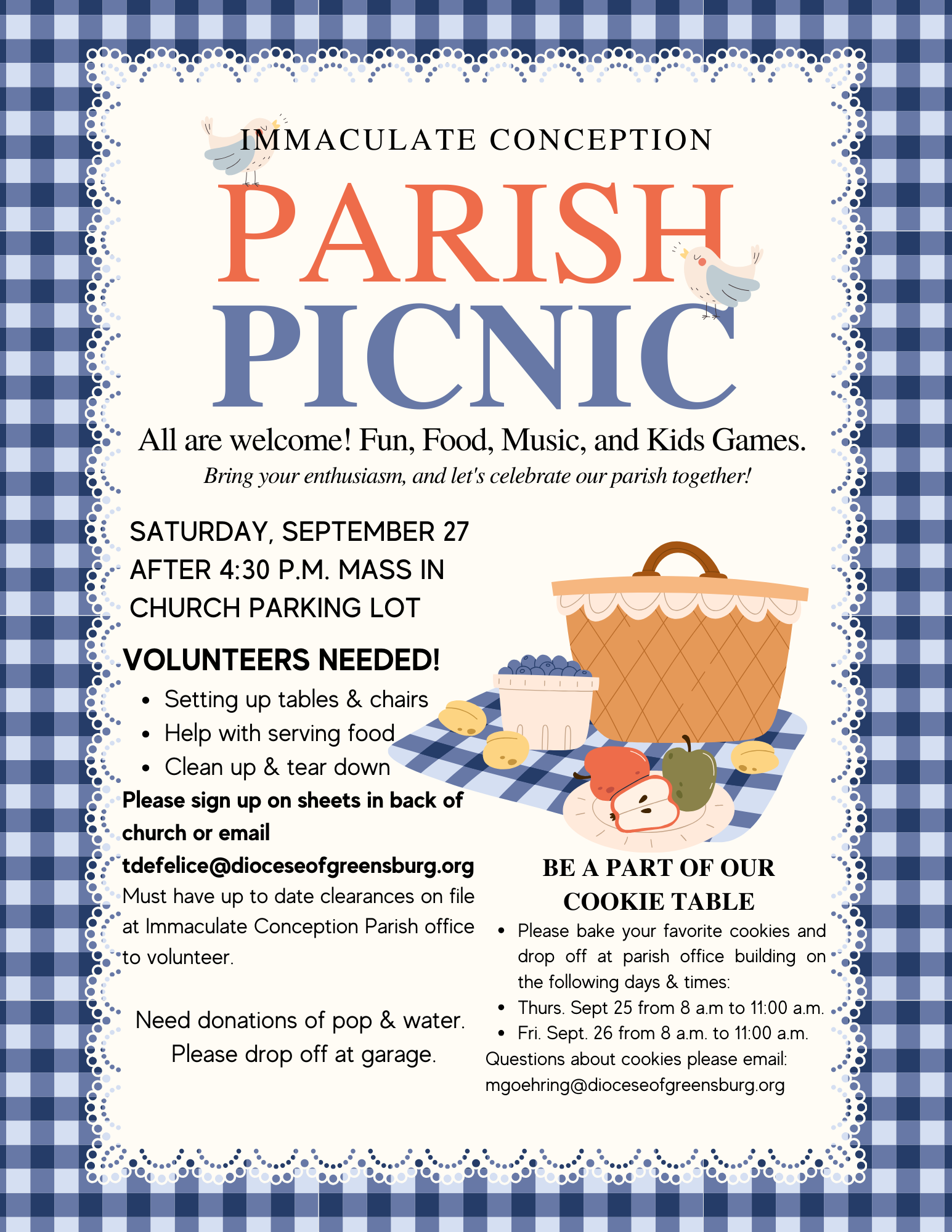 Parish Picnic 2025 Parish Picnic